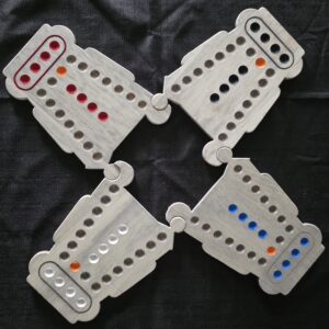 Orbitz modular board game – 4 board bundle